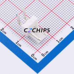 VH-2AWT Wire-to-Board Pin Header Bent Lead Through Hole,P=3.96mm Connector 1x2P 3.96mm Right Angle Insert 2P - Product Image 1