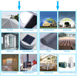 Domos Geodésicos para Glamping, Iglús, Carpas Esféricas para <span class=keywords><strong>Exposiciones</strong></span> <span class=keywords><strong>y</strong></span> Centros <span class=keywords><strong>de</strong></span> <span class=keywords><strong>Convenciones</strong></span> - Product Image 5