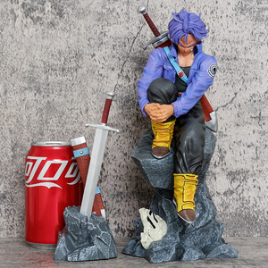 27cm <span class=keywords><strong>Dragon</strong></span> Balls Z Guerrier Trunks Épée Retour <span class=keywords><strong>Dernier</strong></span> Guerrier Scène Modèle PVC Boîte Anime Action Figure Collection Statue - Product Image 3