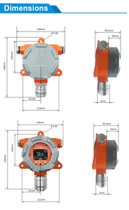 Analizador Electroquímico Multigas al por Mayor, Detector de Gas 4 en 1 (CO/CH4/CO2/<span class=keywords><strong>O2</strong></span>/H2S), Detector de Gas Metano de Alta Precisión - Product Image 6