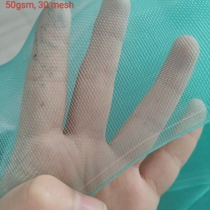 Filet anti-insectes UV en tissu maillé de 5 m de large avec cordon de serrage pour oiseaux, agriculture, serre, protection contre les insectes - Product Image 5
