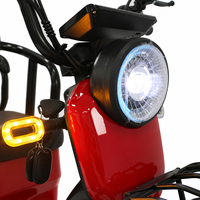 Tricycle électrique chinois à trois roues, nouvelle énergie, haute vitesse, carrosserie ouverte, tension 60V
