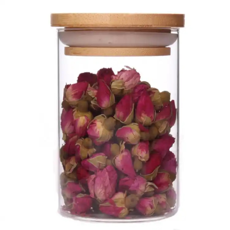 Aangepaste Fabricage Groothandel Glazen Pot 500G 1000G Honing Voedsel Clear Containers Jar Glas