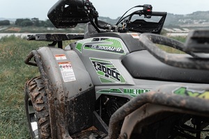 <span class=keywords><strong>Quad</strong></span> utilitaire 4x4 à essence 300cc avec benne de chargement, transmission automatique par arbre, 2WD/4WD, pour ferme, ranch, agriculture, terrains accidentés - Product Image 2