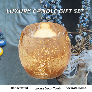 Customized Luxury Handmade Tea Light Holder <b>Candle</b> <b>Gift</b> <b>Set</b> for Home Decoration - Product Image 2