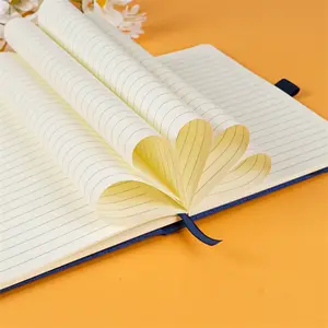 Hot Selling Cuadernos Special Design RPET Wrapped Hard Cover Notebook With Phone Holder Function