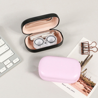 Étui à lunettes E88 ET2002 pour presbytie, résistant à la pression, portable, pour myopie, semi-rigide, élégant, boîte de rangement compacte