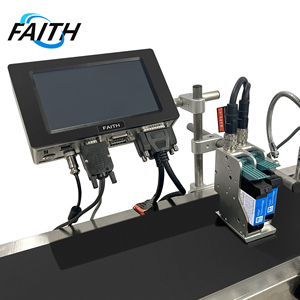 طابعة نافثة للحبر للدفعات الصناعية الإيمان ، الترميز التلقائي عبر الإنترنت للزجاجات البلاستيكية ، أكياس انتهاء تاريخ الطباعة - Product Image 5