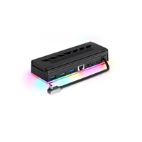 Station de charge 4K HD avec support pour ROG Ally, station de charge RGB pour ROG Xbox Ally, station de charge pour Steam Deck, OLED, refroidisseur de console Legion Go