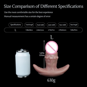2026 Trend Realistic Anchor Base Anal Dildo Removable Belt Intense Orgasm Boost Strap-On Silicone Butt Plug for Couples Kink Fun - Product Image 6