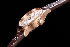 Reloj Mecánico - Elegante y Popular con Caja Dorada, Función de Fase Lunar y Luminiscencia Nocturna - Product Image 5