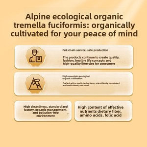 Tienda Oficial Yiduoyan, Exquisita Sopa de Hongo Tremella <span class=keywords><strong>Fragilis</strong></span> Orgánico Seco, Lista para Comer - Product Image 4