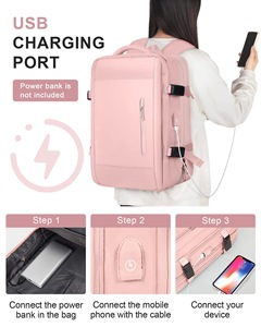 Custom Large Capacity Expandable Usb Charging Anti-theft Smart Business Backpack Softback Travel Laptop <b>Bag</b> <b>Pack</b> - Product Image 2