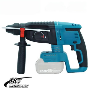 Marteau perforateur rotatif 3-en-1 pour la décoration intérieure et les projets d'ingénierie & Perceuse à percussion électrique sans fil - Product Image 1