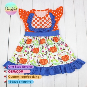 <span class=keywords><strong>Vestito</strong></span> autunnale per bambini con <span class=keywords><strong>zucca</strong></span> topolino tuta da bambino giorno del ringraziamento personaggi vestiti per bambine - Product Image 5