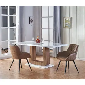 意大利餐桌椅豪华餐桌椅4椅子桌子11件套13 7装饰艺术木炭圆形沿海多彩出售