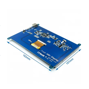7 polegadas LCD HDMI Display Monitor <span class=keywords><strong>Pi</strong></span> <span class=keywords><strong>3</strong></span> 4 Ultra HD Compatível <span class=keywords><strong>Raspberry</strong></span> <span class=keywords><strong>Pi</strong></span> Módulo - Product Image 3