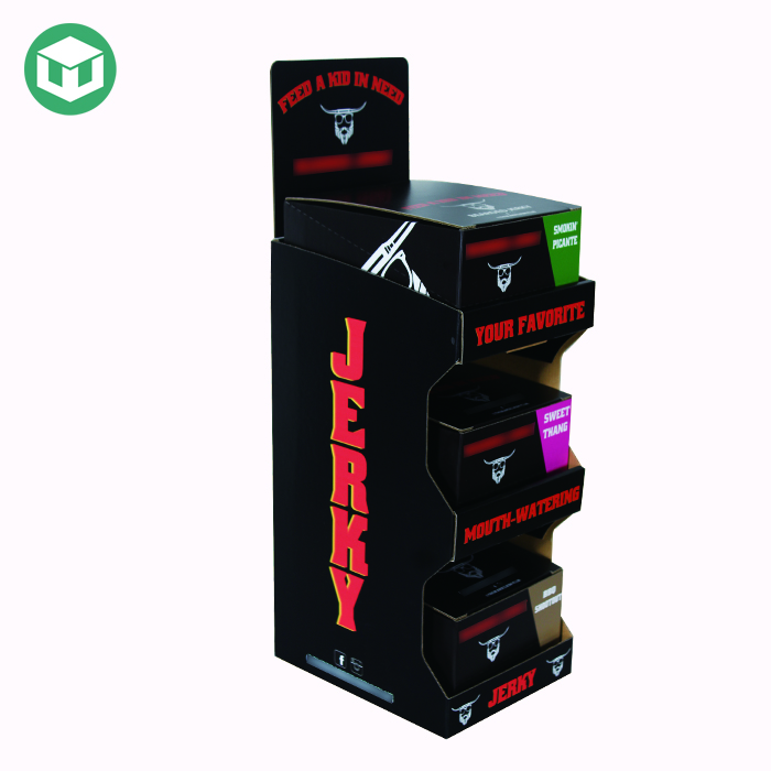 Beef Jerky Display Rack - Metal Floor Standing Stand