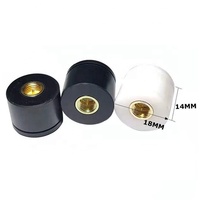 Antenne module mini stubby multibande WiFi 2.4G 3G 4G 14mm avec filetage interne mâle pour intérieur/extérieur