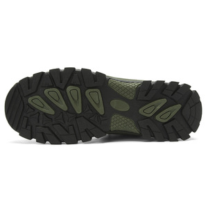 נעלי חורף חמות לגברים, סגנון גבוה, עם בטנת פליס, סוליית EVA, סוליית גומי טבעי, נגד החלקה, רב מכר בינלאומי. - Product Image 4