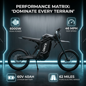 Batteria al Litio 60V 40Ah per Moto Elettrica Fuoristrada 6000W, Velocità Massima 74 km/h, <span class=keywords><strong>E</strong></span>-Dirt Bike, <span class=keywords><strong>E</strong></span>-Moto da Cross - Spedizione da Magazzino USA - Product Image 2