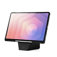 Coque de protection créative ultra fine pour tablette, support géométrique surélevé, étui anti-chute, Compatible avec Samsung Tab S10 S11 A11