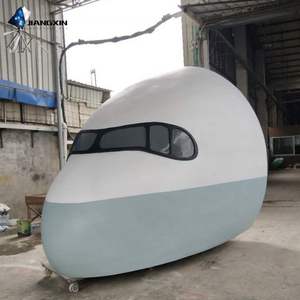Scultura moderna della cabina di pilotaggio dell'aeroplano | Decorazione esterna/interna con Design personalizzato - Product Image 1