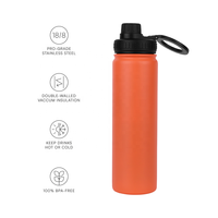 Flacon à double paroi bon marché avec magsafe support pour iPhone bouteille d'eau avec couvercle isolé bouteille d'eau personnalisée