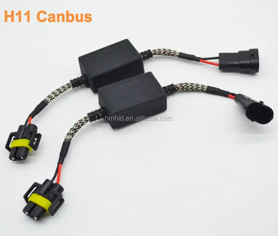 Hochwertiges Canbus-Kabel des Autos chein werfers H1 H4 H7 Codierer Cancel ler LED-Last Widerstands kabelbaum