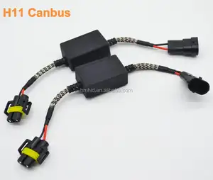 汽车前照灯H1 H4 H7编码器消除器发光二极管负载电阻器线束的高质量Canbus线