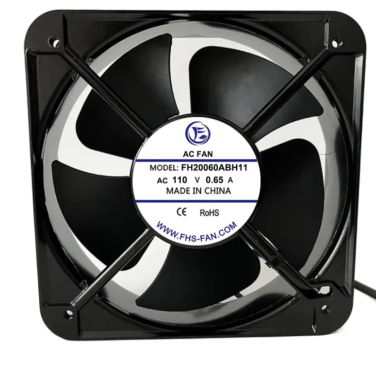 Ventilador de refrigeração externo de alta eficiência industrial de 8 polegadas Ventilador de refrigeração 200x200x60mm 220v 230v AC