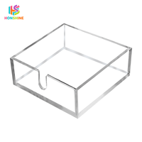 Boîte de présentation en acrylique transparente anti-poussière sur mesure, avec feuilles de plastique, pour le rangement de dioramas
