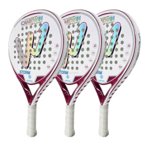 Camewin <span class=keywords><strong>Padel</strong></span> raqueta Mujer Zapatillas Paddle Pala Paleta Cubierta Profesional Playa Tenis Raqueta Fibra <span class=keywords><strong>de</strong></span> Carbono - Product Image 1