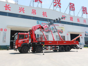 <span class=keywords><strong>DongFeng</strong></span> เครนไฮดรอลิกยึดรถบรรทุกหนัก,เครนบูม16 20 25 30 35ตัน8X4 - Product Image 4