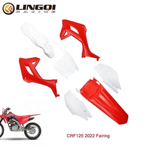 LING QI Dirt Pit Bike Kit de carrosserie en plastique pour <span class=keywords><strong>CRF</strong></span> <span class=keywords><strong>125</strong></span> Crf125 <span class=keywords><strong>2022</strong></span> Off Road - Product Image 3