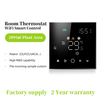 Thermostat intelligent Beca BAC-003 Smart Life Zigbee 4 tuyaux Tuya WiFi pour systèmes CVC, système de maison intelligente