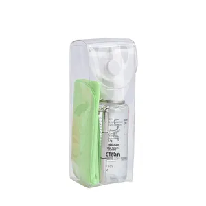Kit Spray Detergente <span class=keywords><strong>per</strong></span> <span class=keywords><strong>Occhiali</strong></span>, Soluzione Naturale <span class=keywords><strong>per</strong></span> Tutti i Tipi di Lenti, Kit Pulizia <span class=keywords><strong>Occhiali</strong></span> con Panno <span class=keywords><strong>in</strong></span> <span class=keywords><strong>Microfibra</strong></span> - Product Image 6