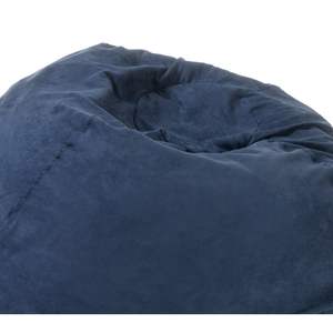 DB 5-Foot High-Density Shredded Foam <b>Bean</b> <b>Bag</b> Chair for Kids <b>Adults</b> Comfortable Removable Microsuede Cover for Home Use - Product Image 5