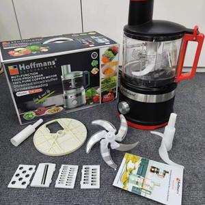<span class=keywords><strong>Robot</strong></span> culinaire Hoffmans 1000W avec moteur puissant, hachoir électrique de <span class=keywords><strong>cuisine</strong></span>, mixeur haute vitesse, pétrin, usage intensif - Product Image 2