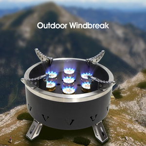 Durável dobrável portátil ao ar livre fogão a gás Especial para camping cozinhar 7000X - Product Image 3
