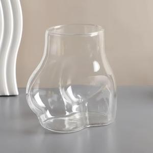 Nuova Tazza in Vetro Borosilicato Creativa e Personalizzata da 450ml con Impugnatura per <span class=keywords><strong>Caffè</strong></span>/Latte/Acqua, Regalo Aziendale, Design Originale - Product Image 5