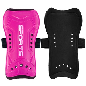 Protège-tibias de football professionnels robustes pour adultes et enfants, coque rigide personnalisable en EVA, mousse amortissante, sangles de protection, équipement personnalisé - Product Image 1