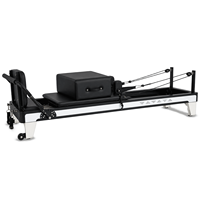 Reformer Pilates Professionnel Multifonctionnel en Aluminium à Prix Abordable pour Studio