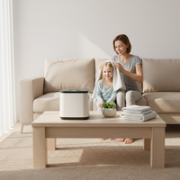 Chauffe-serviettes électrique portable 16L compact avec écran numérique, fonction de temporisation et indicateur de température OEM/ODM