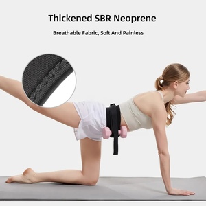 Allenamento in palestra tozzo di glutea per il ponte regolabile pesato esercizio Fitness <span class=keywords><strong>cintura</strong></span> di spinta per l'allenamento manubri - Product Image 6
