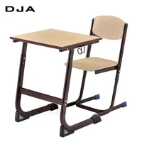 أثاث الفصول الدراسية مكتب واحد و طالب خشبي كرسي طالب كرسي وطاولة الدراسة المستخدمة أثاث الفصول الدراسية