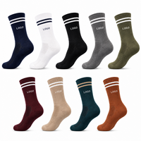 Chaussettes de cyclisme personnalisées avec logo, chaussettes de sport athlétiques respirantes en maille avec coussinets, chaussettes de vélo OEM en gros