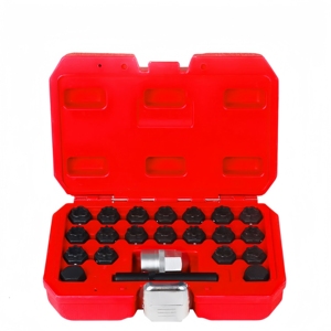 22pcs Anti-Theft Screw Sleeve <strong>Removal</strong> Install Socket <strong>Wheel</strong> Lock Lug <strong>Nut</strong> <strong>Locking</strong> Key Socket Set for BMW - Product Image 6