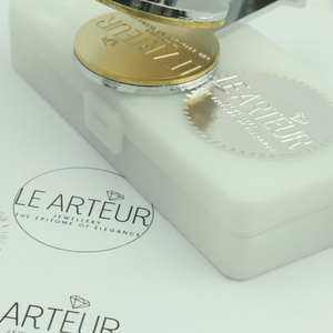 Poinçon à logo personnalisé, tampon de gaufrage sur mesure, sceau en acier inoxydable, pince à gaufrage portable pour bureau et <span class=keywords><strong>notaire</strong></span> - Product Image 2