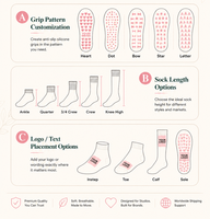 Chaussettes de yoga rembourrées personnalisées pour femmes, respirantes, en coton, pour la gym, le pilates, antidérapantes